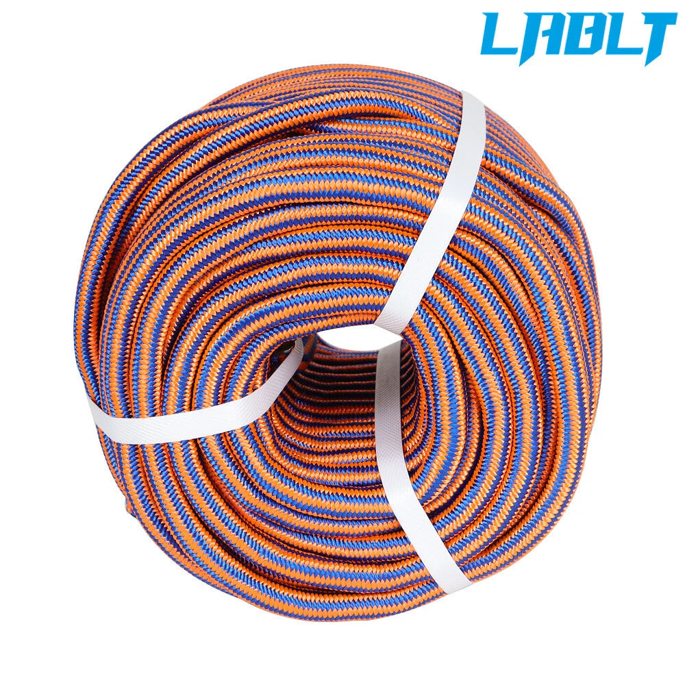 1/2" x 150' Braid Polyester Pulling Rope for Arborist Rigging (8000 lbs)