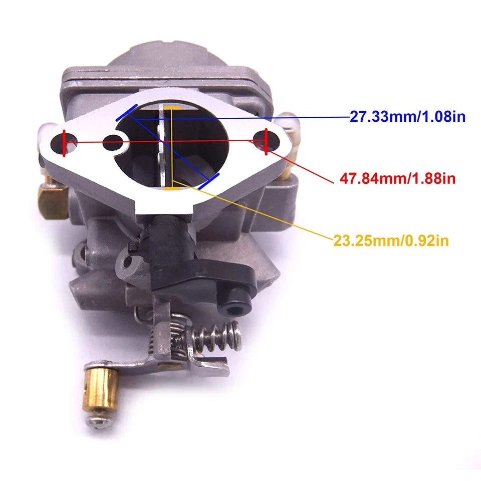 Carburetor 6BV-14301-09 6BV-14301-10 for Yamaha 4HP 5HP (4-Stroke)