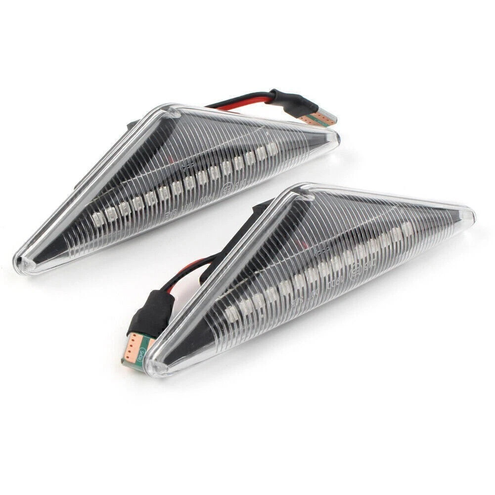 2X Dynamic Flow Marker Side Turn Signal LED Light for Ford Focus MK1 (1998–2005)
