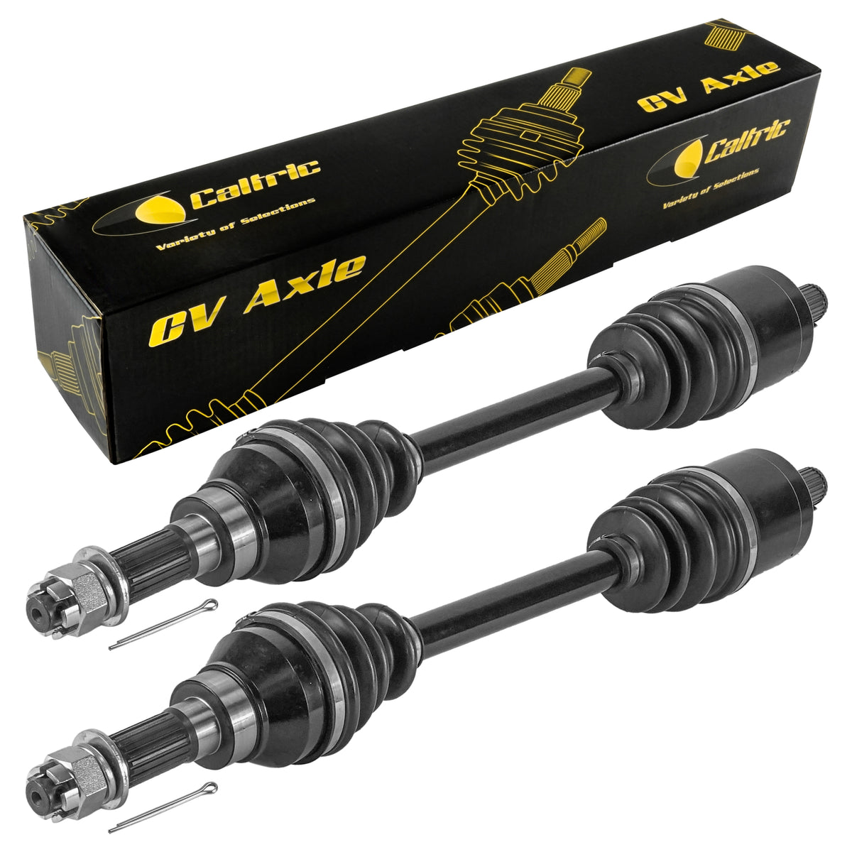 Caltric Rear Left Right CV Axles Replacement for Kubota RTV-X1100CR (2014–2023)