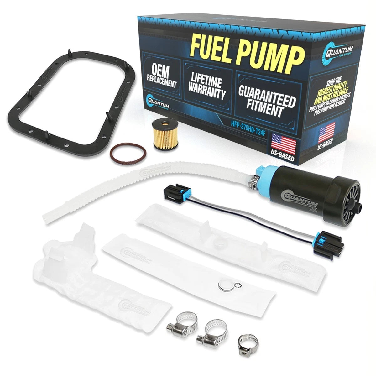QFS Fuel Pump Set + Gasket + Filter for Harley Davidson FLS (2008–2017)