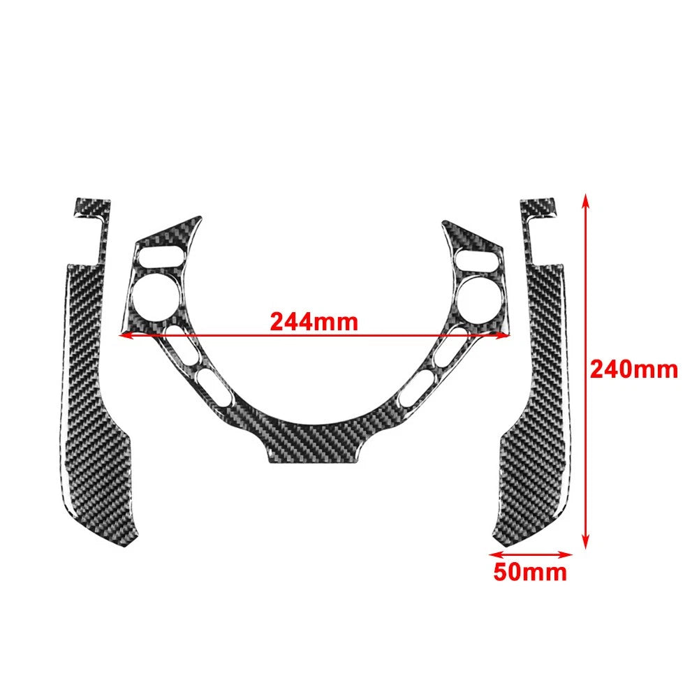Speedometer Steering Wheel Button Cover Trim for Nissan GTR R35 (2008–2016)