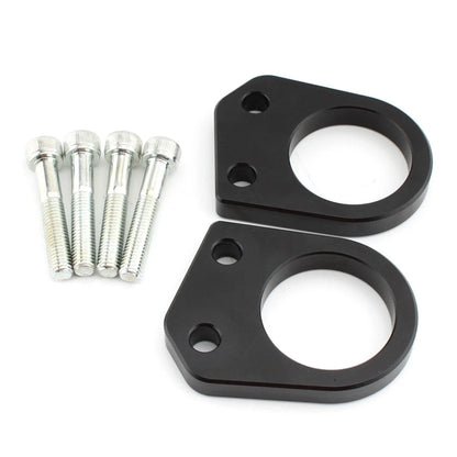 2X Black Handlebar Riser Spacer Mount Clamp for Suzuki GIXXER 250 SF