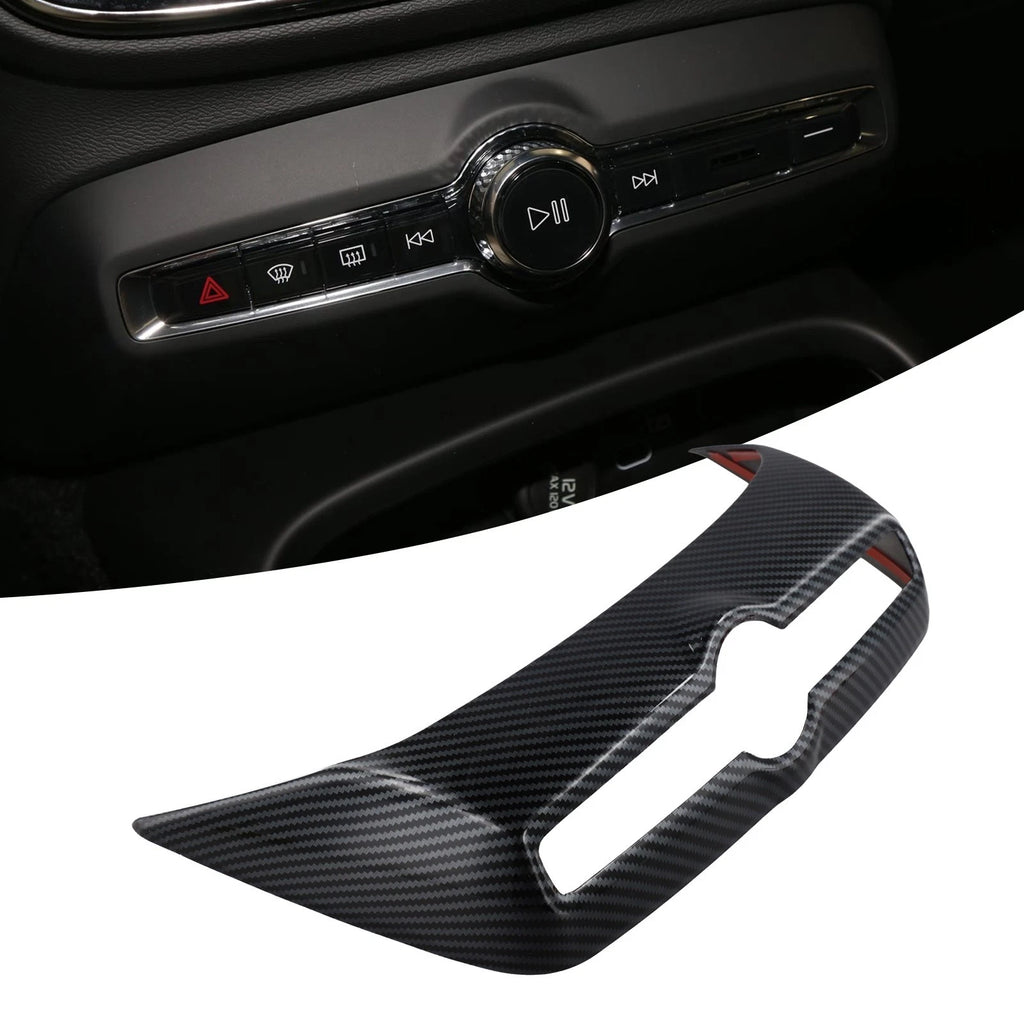 Enhance For Volvo XC40 with Stainless Steel Decorative Frame for AC Panel