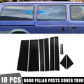 10 Pcs Door Cover Panel Pillar Posts Stickers for Dodge Grand Caravan (2008–2020)
