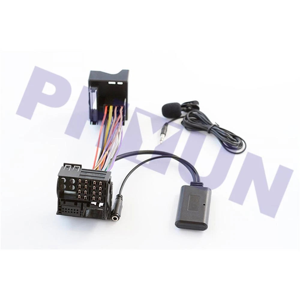 Aux Bluetooth Adapter + Microphone Cable for BMW X5 X3 Z4 (E39 E53 E83 E85 E86)