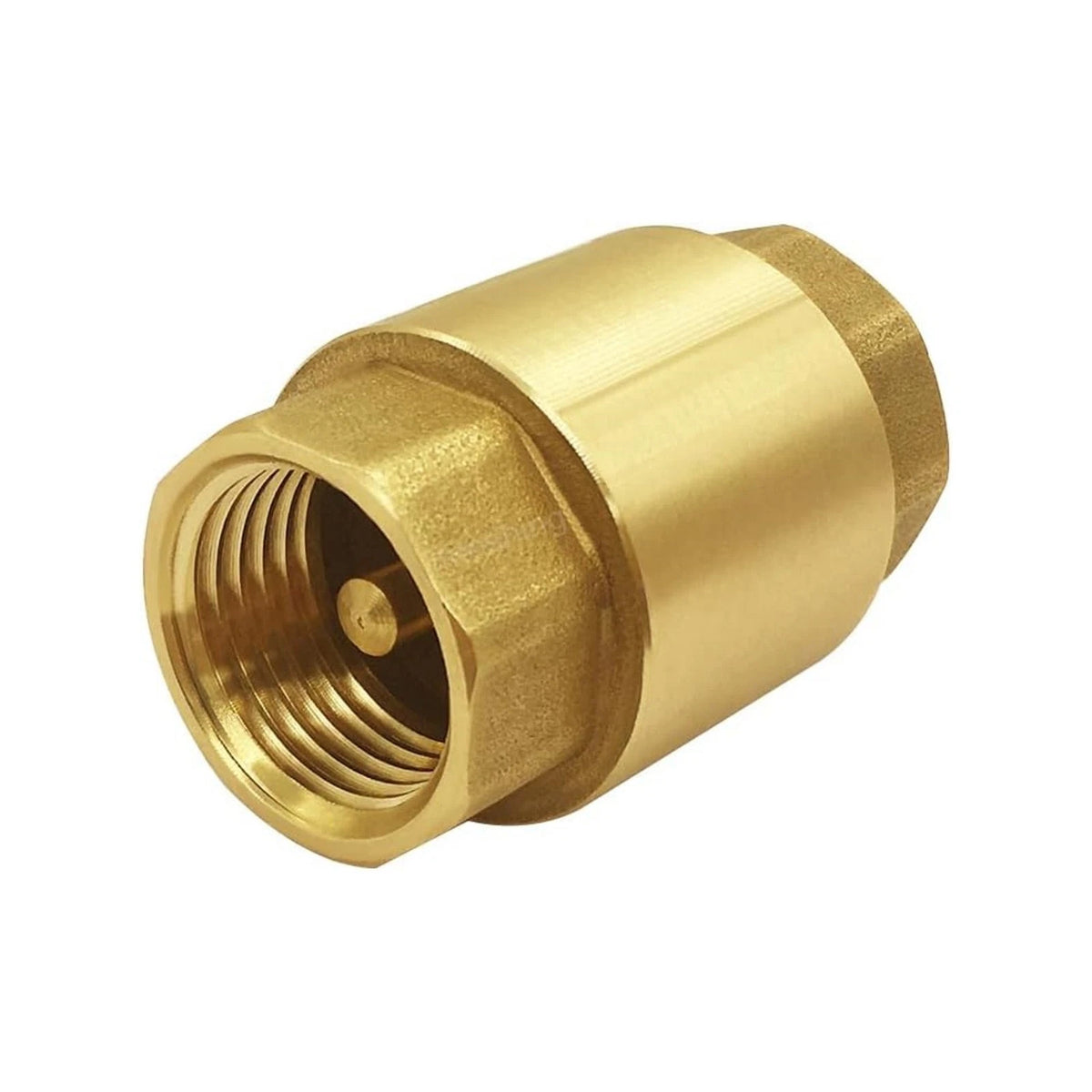 1/2 Inch NPT Brass Fuel Line Non-Return Valve Push Lock Design