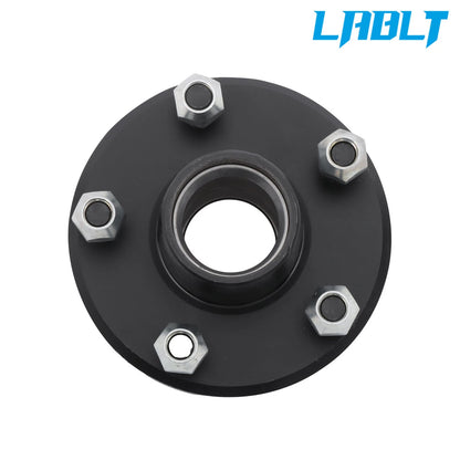 Trailer Hub Kit 5 on 4.5" Bolt for 2000 lbs 1" Spindle (L44643)