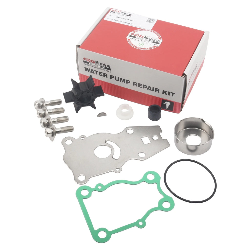 Outboard Water Pump Repair Kit for Yamaha 4S 25 30 40 HP (T25 F30 F40)