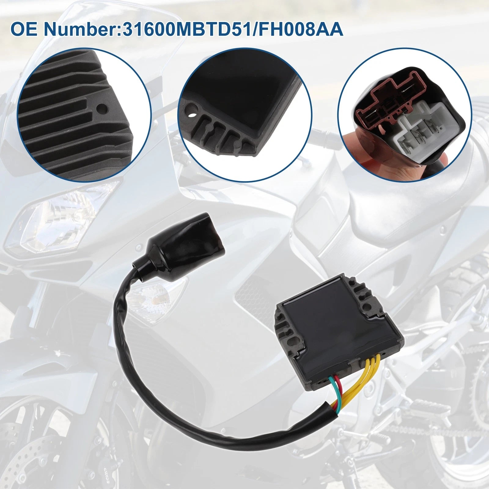 Voltage Regulator Rectifier for Honda XL1000V Varadero (2003–2010)