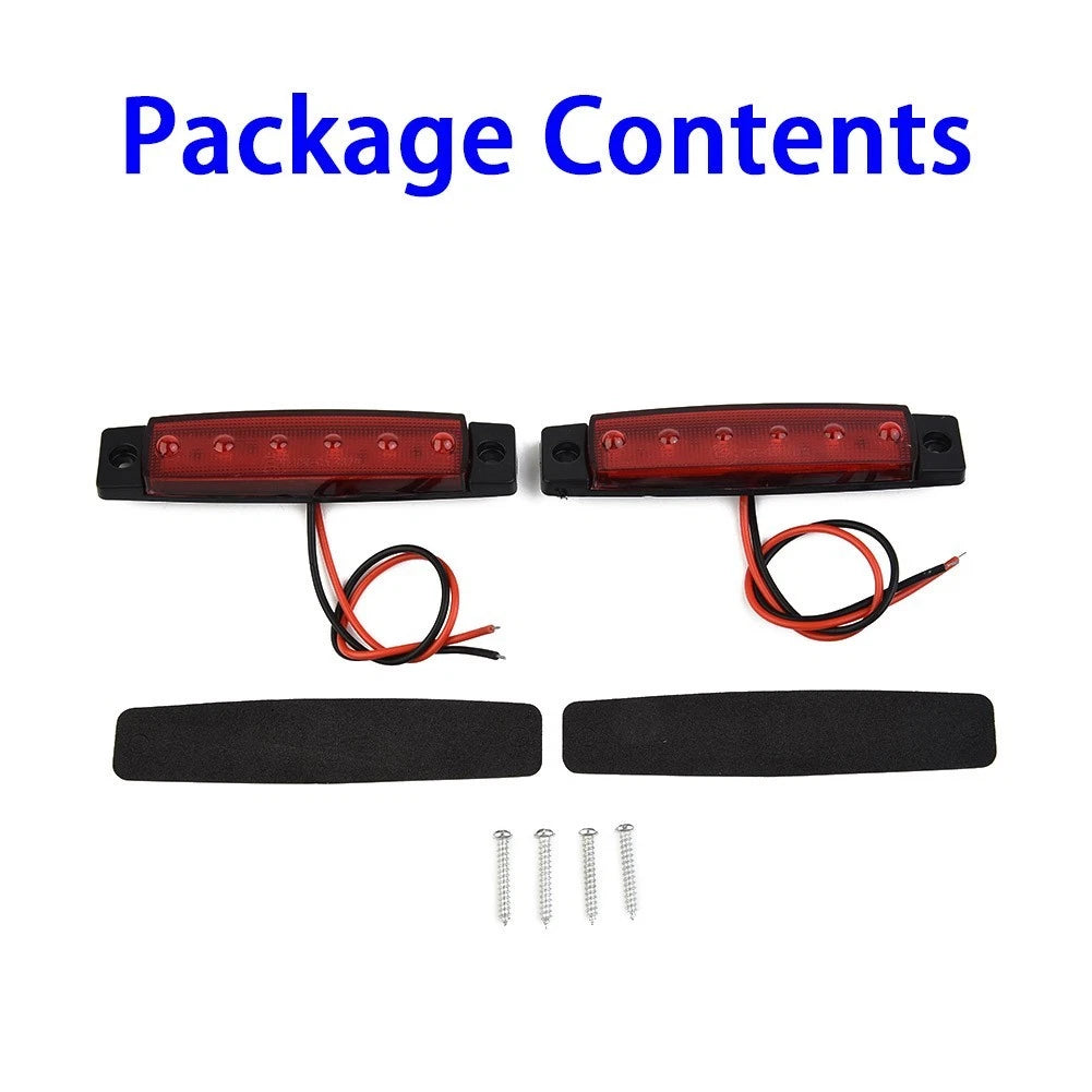 2X Trailer Light Tail Brake Lamp for Truck (8.3")