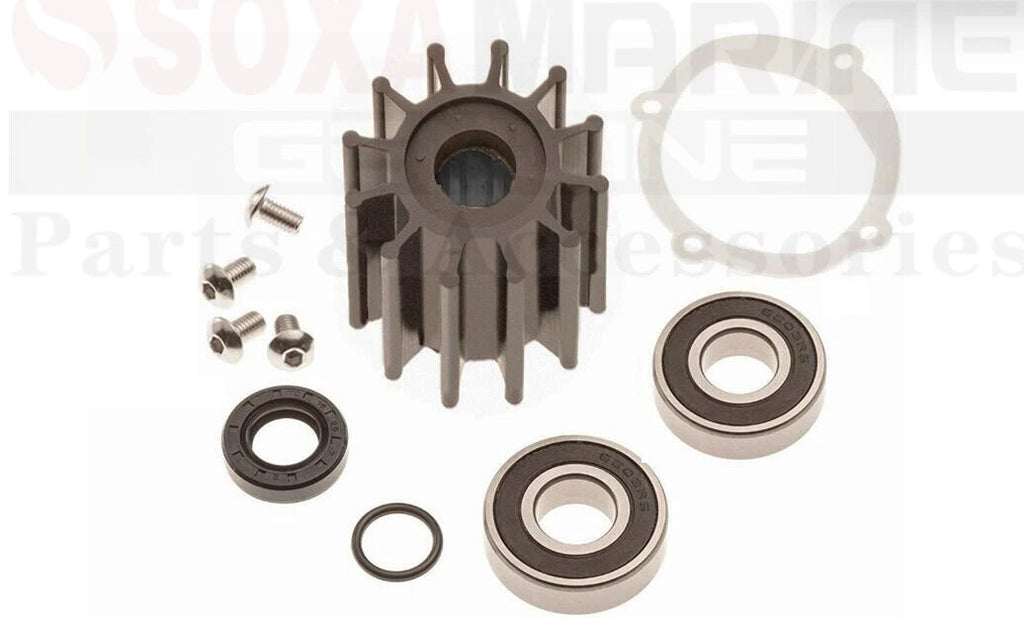 Sea Water Pump Repair & Impeller Kit for Johnson F6B-9 (09-812B-1, 10-24232-1, 18-3089)