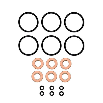 Injector Washer O Ring Seal Kit 18 Pieces for BMW Engines