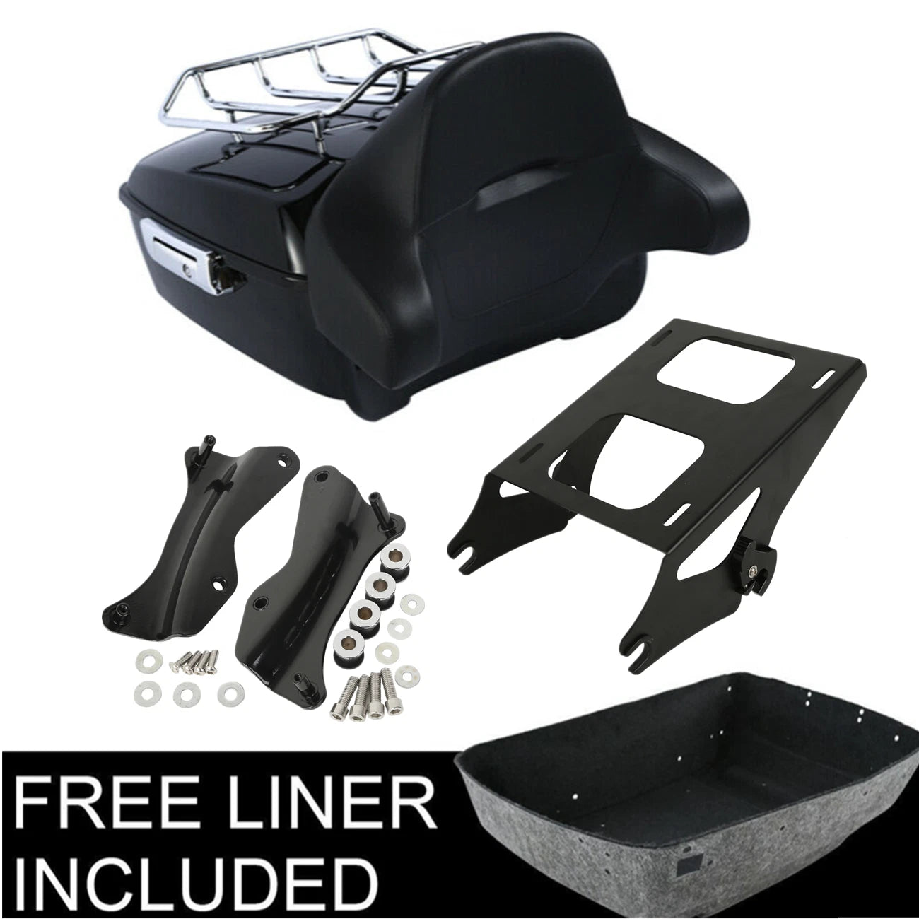 Trunk Rack Docking Kit for Harley Electra Glide (2014–2025)