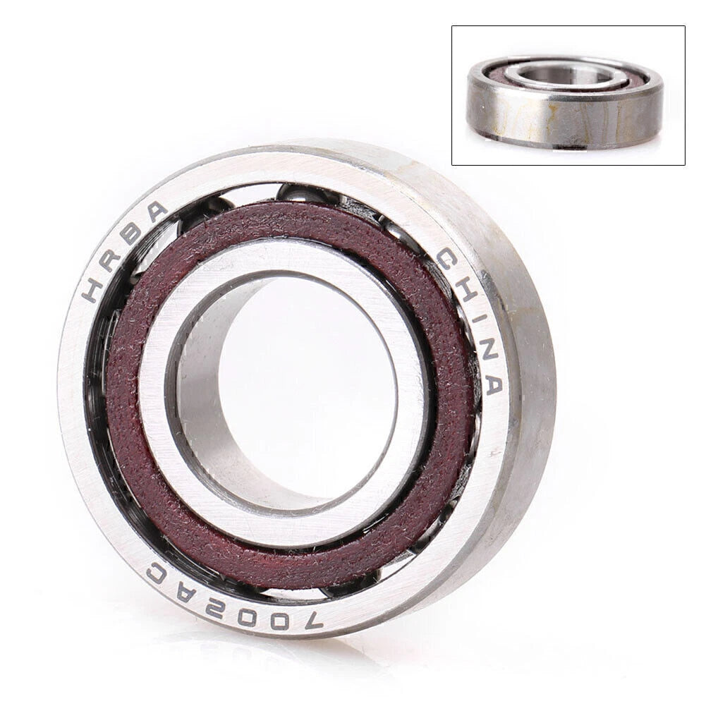 1pc 7002AC Spindle Ball Bearing Precision High Speed Angular Contact 15x32x9mm