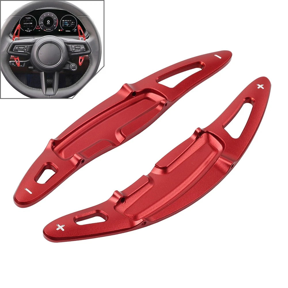 Steering Wheel Shift Paddle Shifter Extension for Porsche Macan Panamera 911 (2014–2023)