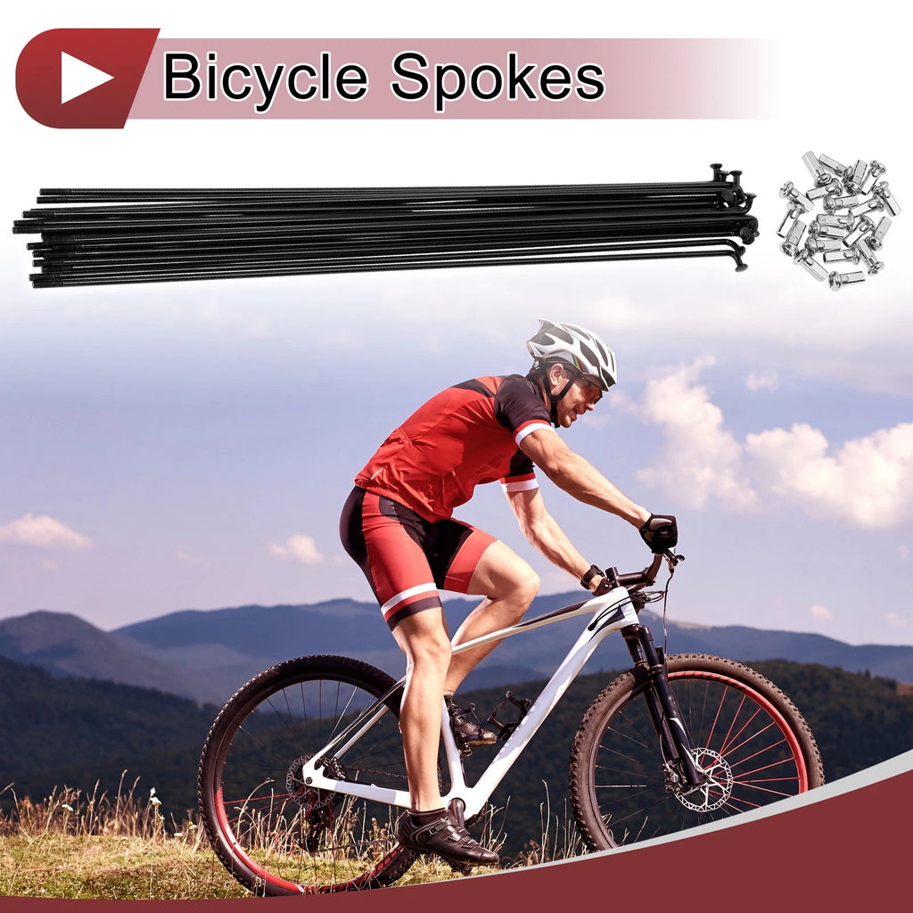 Bike Wheel Spokes 20 Set 14G 265mm for Bicycle Wheels (Universal)
