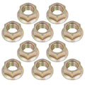 Blade Nuts OEM Replacement for MTD Cub Cadet White Outdoor (3/4-16)