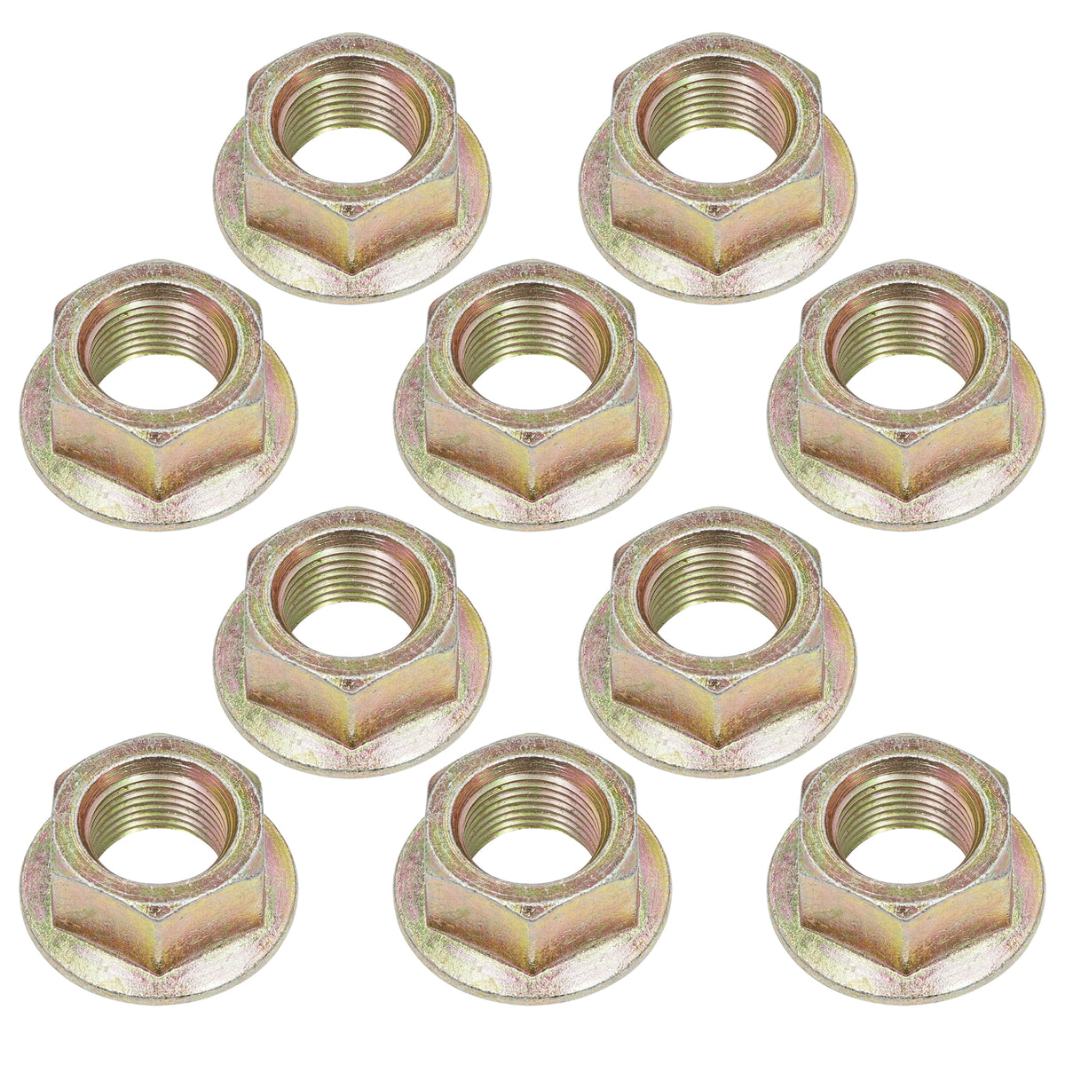 Blade Nuts OEM Replacement for MTD Cub Cadet White Outdoor (3/4-16)