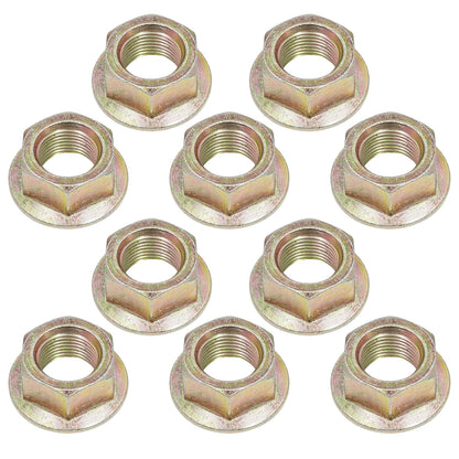 Blade Nuts OEM Replacement for MTD Cub Cadet White Outdoor (3/4-16)