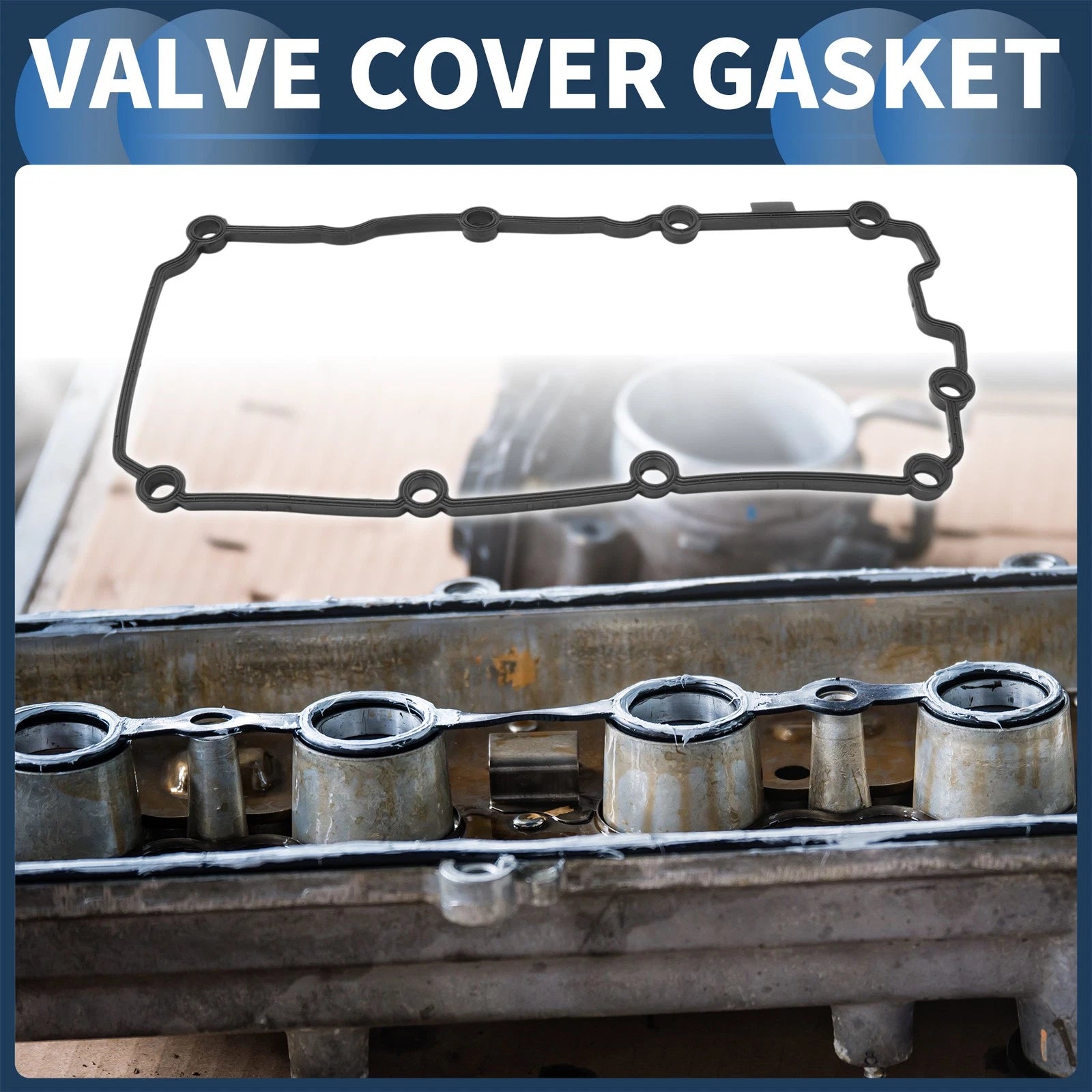 Valve Cover Gasket Set Replacement for Audi A4 (2004–2008)