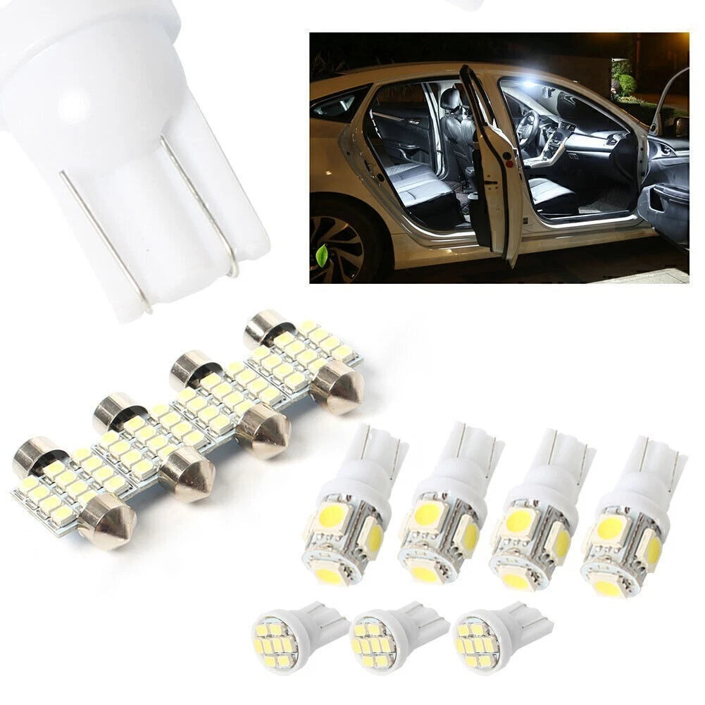 11Pcs SMD LED Interior Light Bulbs for Mercedes-Benz/Mazda