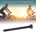 Seat Post 30.8x400mm Replacement Lightweight for Bike Universal Carbon Fiber