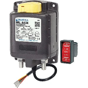 Blue Sea 7623 ML-Series Automatic Charging Relay for 24V Systems (N/A)