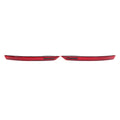 2X Rear Bumper Reflector Lamp Lens for Audi Q8 RSQ8 (2019–2022) RED