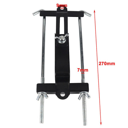 Car Storage Battery Holder Hold Down Adjustable Stabilizer Metal Bracket
