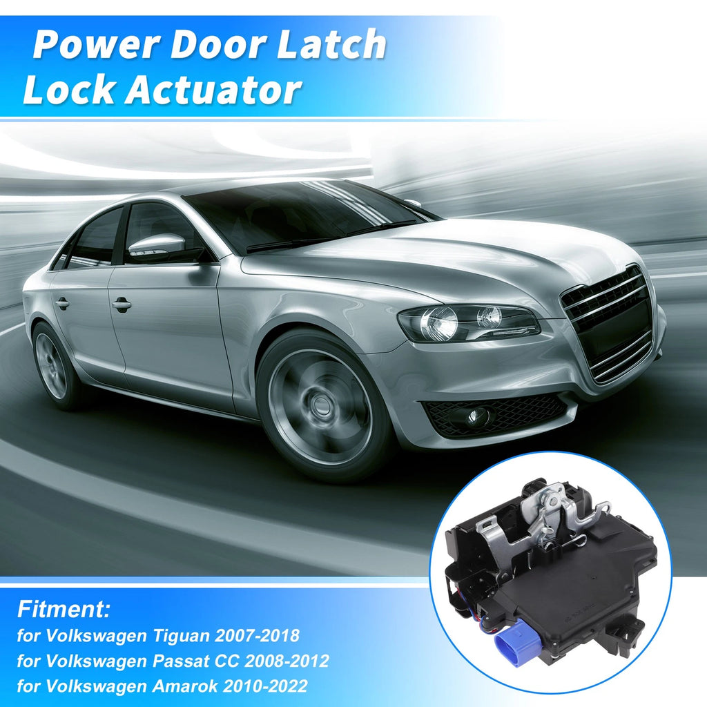 Rear Left Power Door Lock Actuator Replacement for Volkswagen Tiguan (2007–2018)