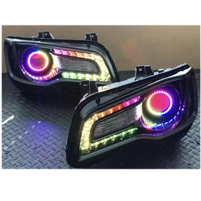 Multicolor LED DRL Boards with Halo Rings for Chrysler 300C (2011–2020)