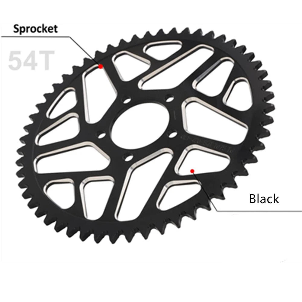54T CNC Sprocket Wheel for Sur-Ron Light Bee S X (2018–2023)