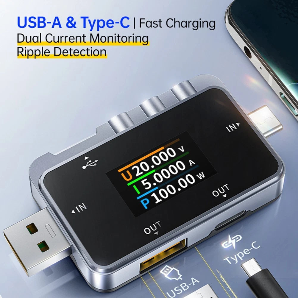 Amperemeter Mobile Power Supply for Chargers and Power Banks