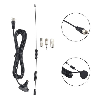Indoor Digital Audio Antenna with 300cm Cable Connector Adapter