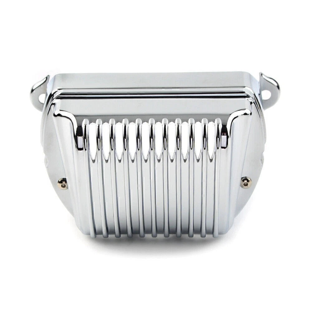 Chrome Front Voltage Regulator Cover Accent for Harley Bagger (1997–2011)