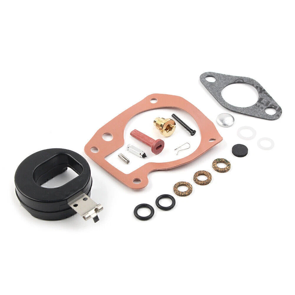 Carburetor Kit with Float for Johnson Evinrude Outboard (OEM 439070)