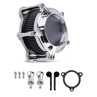 Air Cleaner Assembly for Harley Street Glide Road Glide (2008–2016) Black