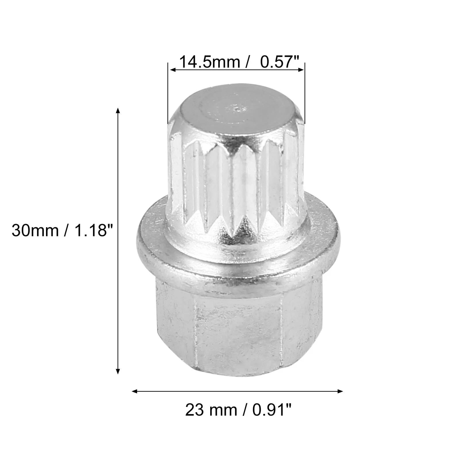 Car Anti Theft Wheel Lock Key for VW Audi (2005–2015)