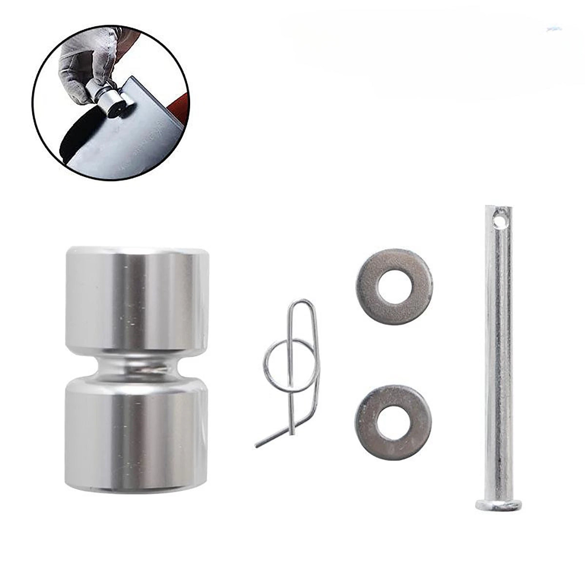 2pcs Aluminum Alloy Roller for Gorilla Lift Utility Trailer (2010–2023)