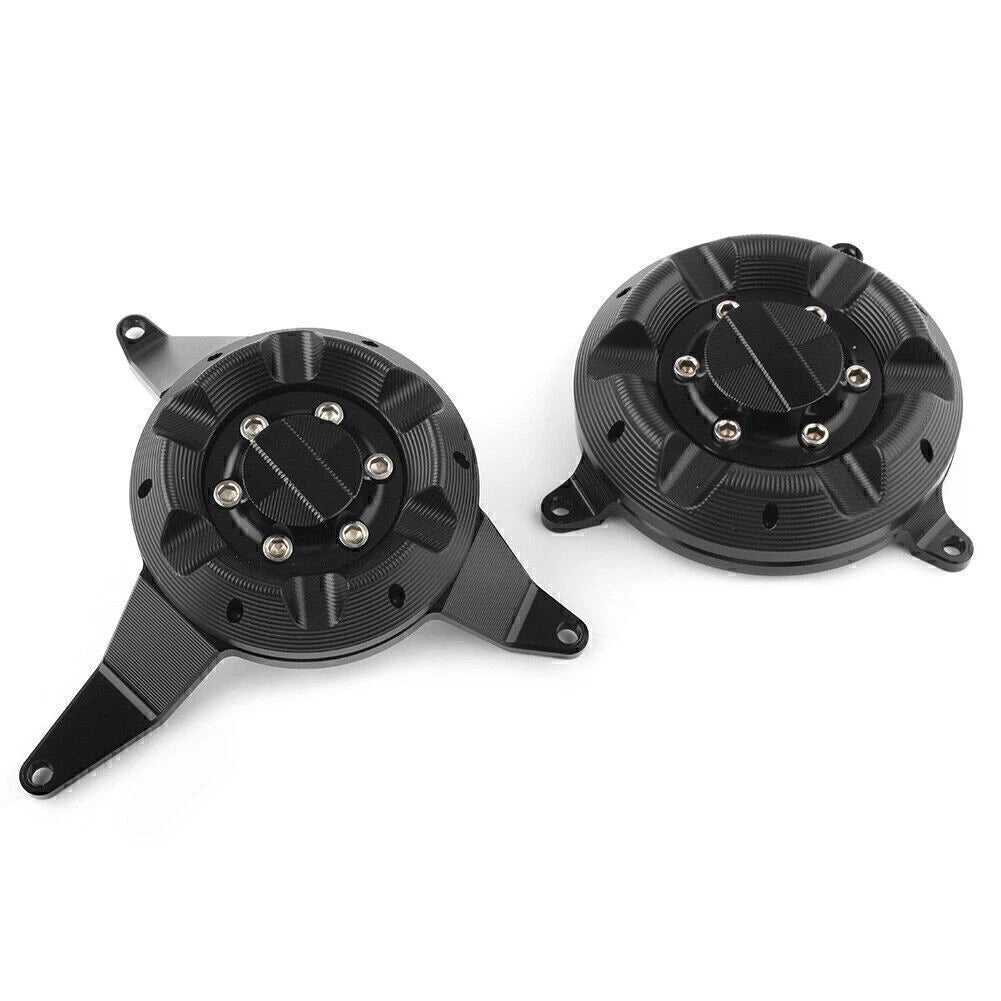 Front Engine Stator Cover Protector for Kawasaki Z900 (2017–2023) Black