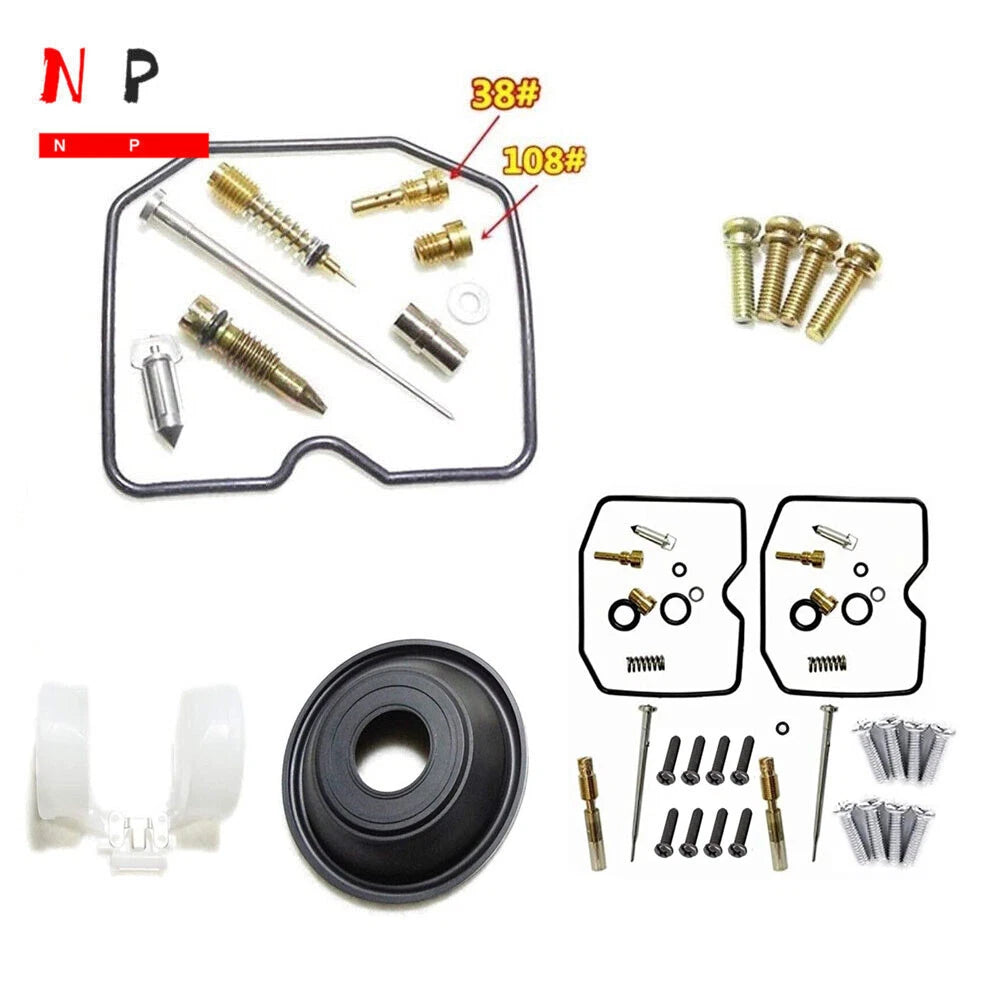 Carburetor Repair Kit for Kawasaki ZZR250 EX250H (#108 Jet)