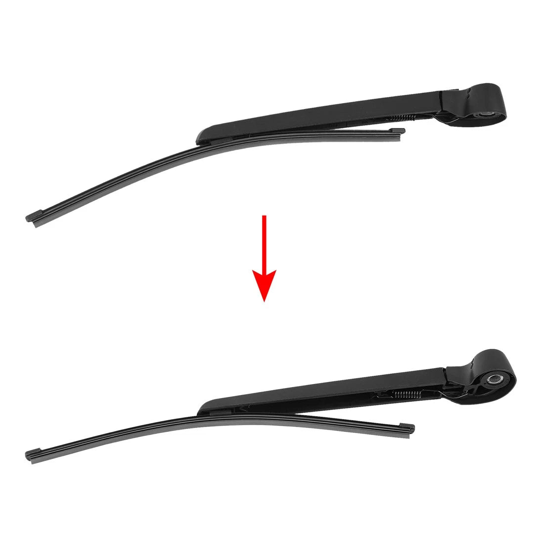 Rear Windshield Wiper Blade Arm Set 350mm Fit for Audi A3 (2013–2017)