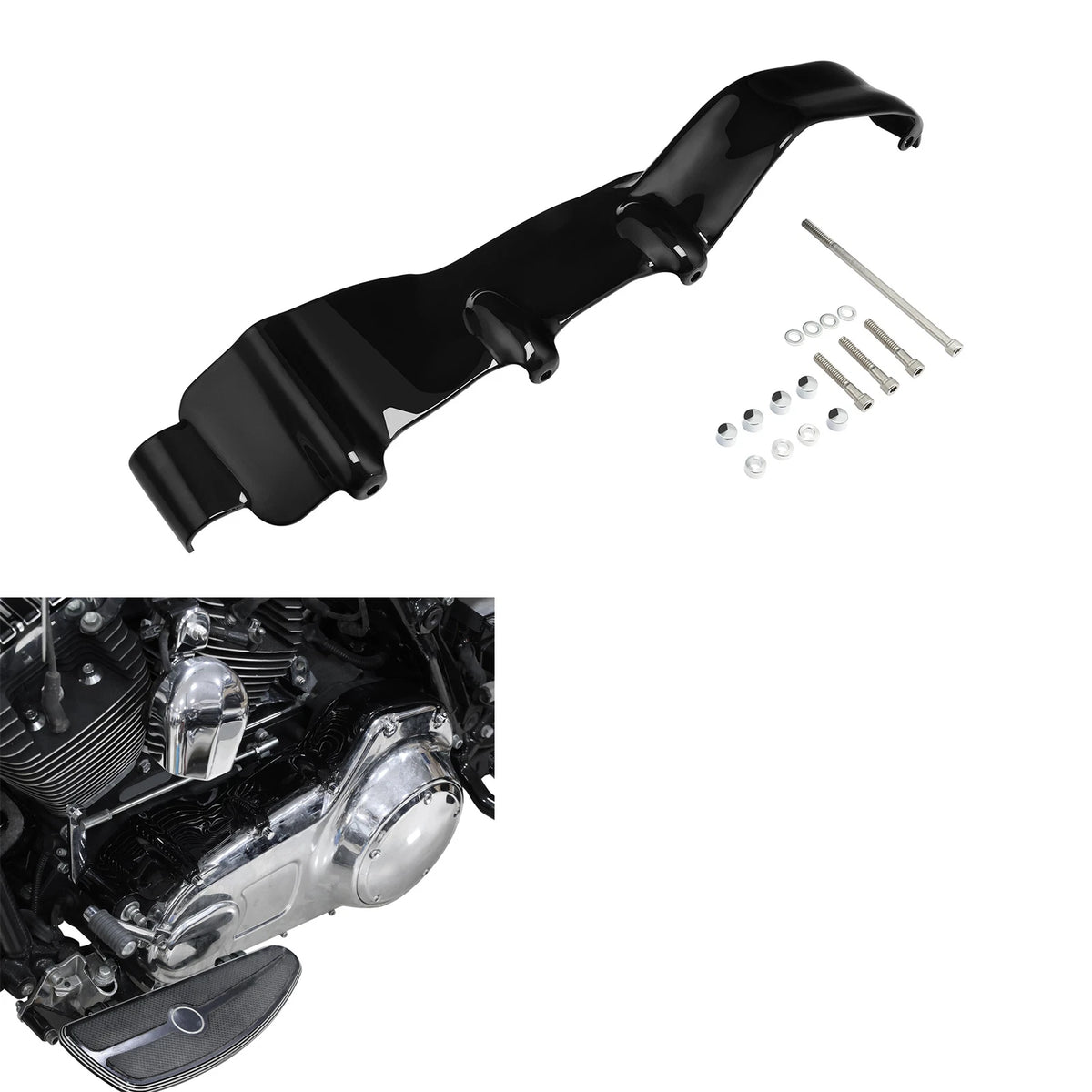 Inner Primary Cover Trim for Harley Touring Road Street Glide Trike (2009–2016)