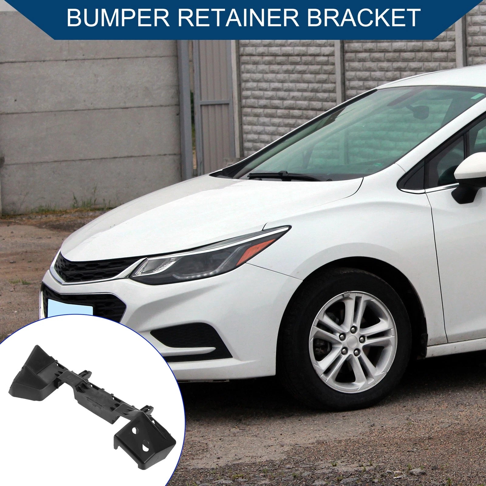 Left Front Bumper Support Bracket Replacement for Chevrolet Cruze (2011–2016)