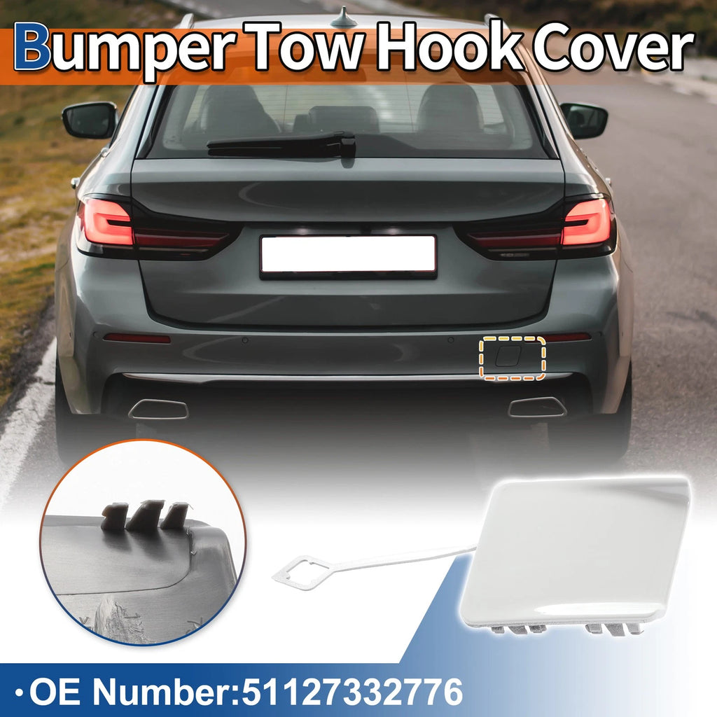 Rear Tow Hook Cover Replacement for BMW 5-Series F10 (2011–2016)