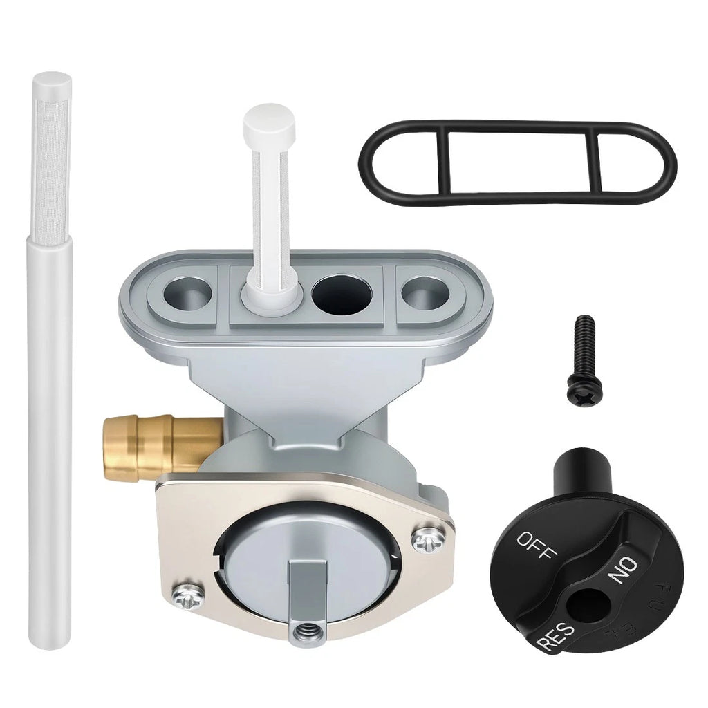 Fuel Petcock w/ Tap Knob Assy for Kawasaki ZZR600 Ninja ZX-6R ZX-9R (1990–2008)