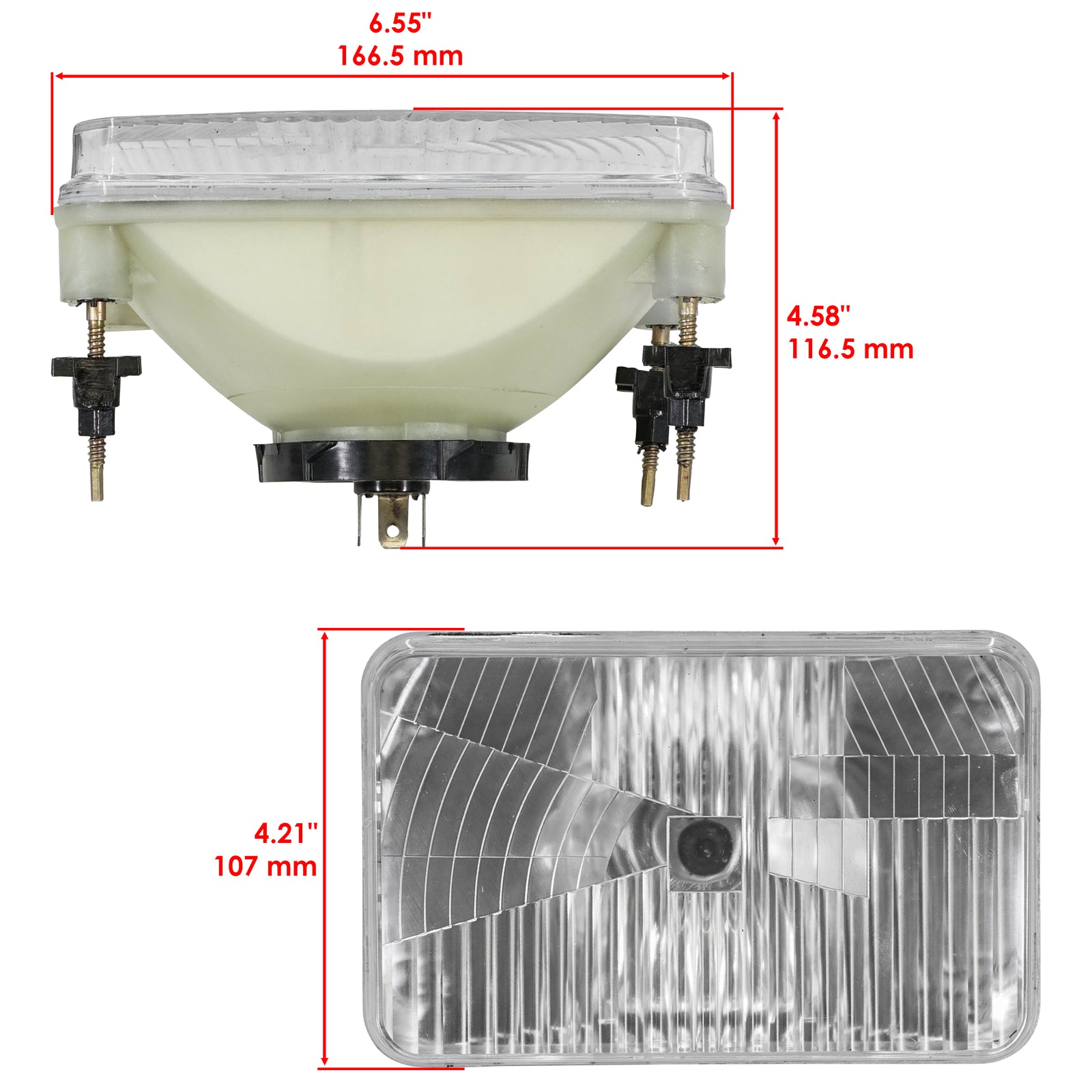 Front Grille and Headlights Replacement for John Deere 2020 2030 (2020–2018)