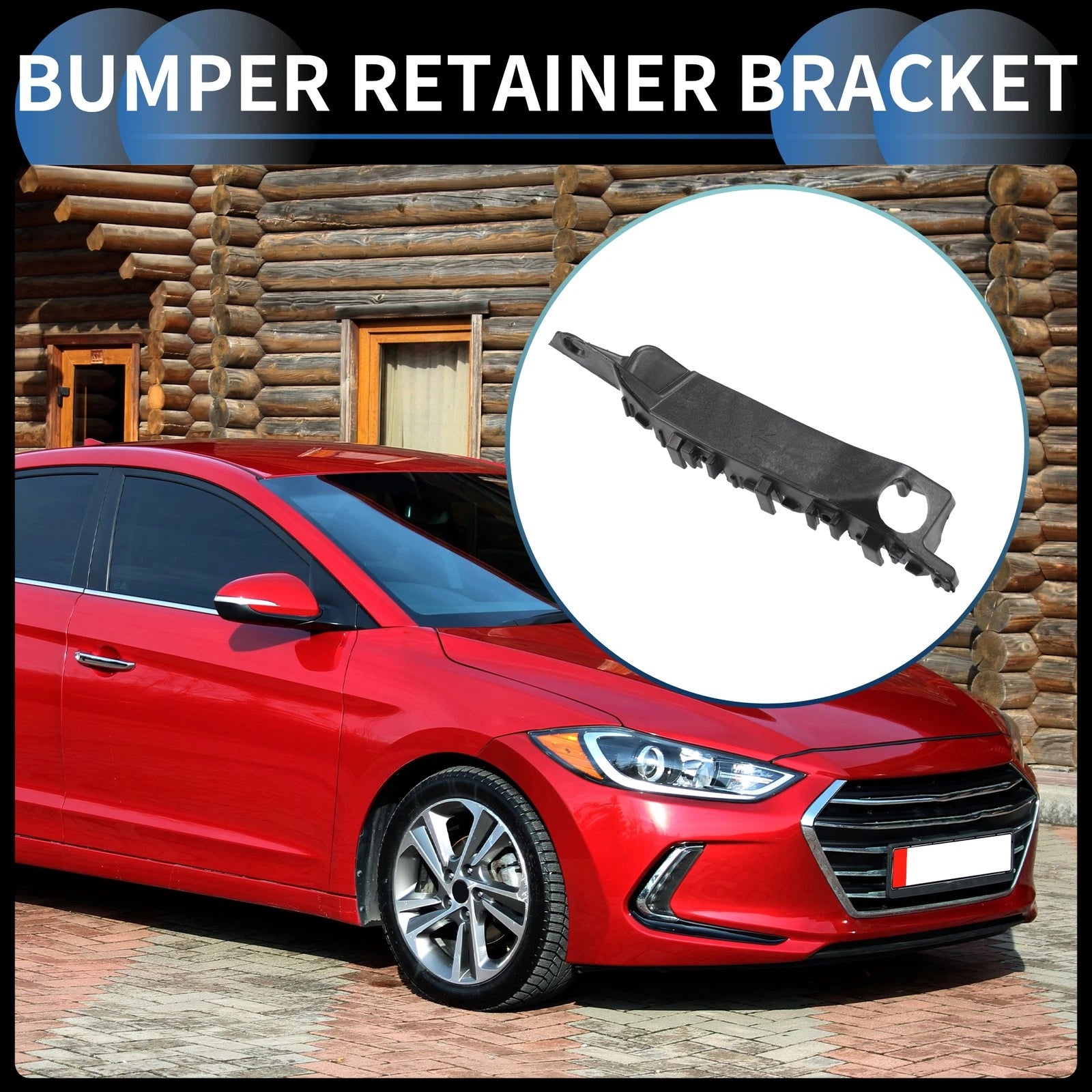 1pc Right Front Bumper Retainer Bracket for Hyundai Elantra (2011–2016)