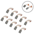 10 Pairs Carbon Brushes for Angle Grinder Motor (Power Tool)